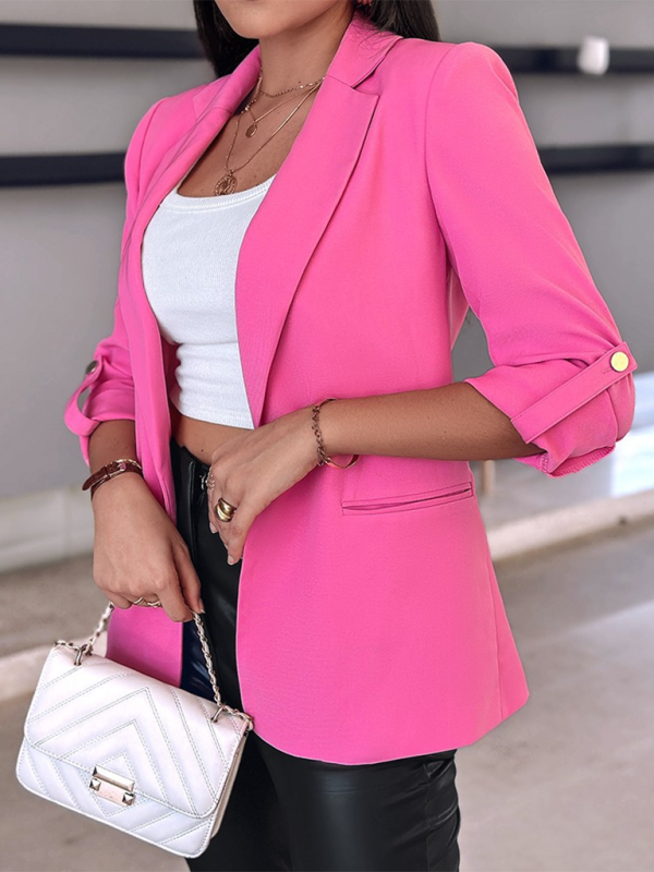 Veste blazer unie