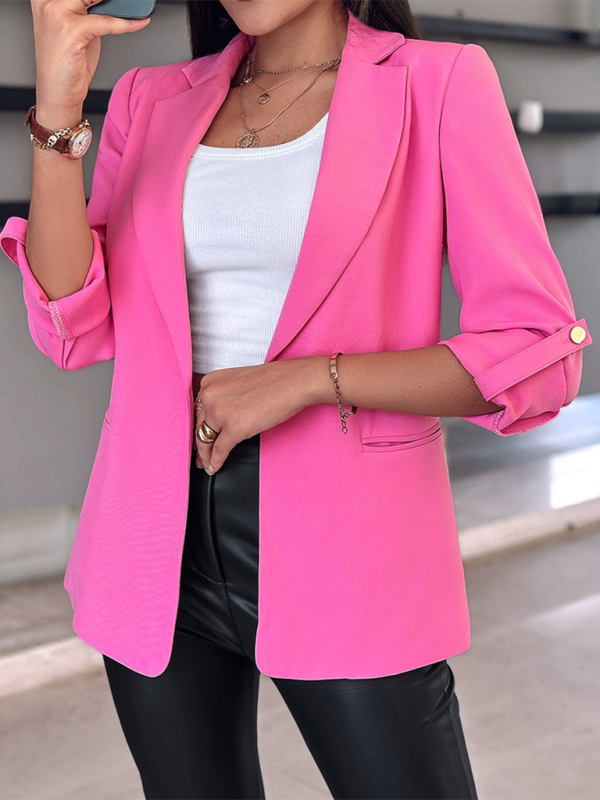 Veste blazer unie