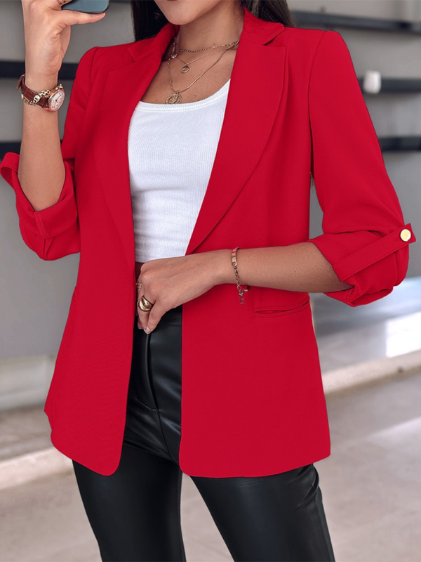 Veste blazer unie