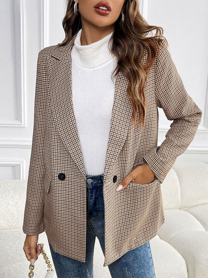 Veste blazer à motif